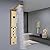 MOSSON LED Shower Panel Tower System Gold with Rainfall Waterfall Shower Head, Multi-function Black Shower Tower with Adjustable Body Jets, 6-in-1 Shower Panels with Handheld + Tub Spout