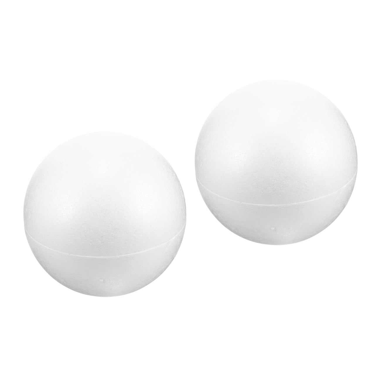 Operitacx 2 Pezzi Palline Polistirolo Decorative da Sfere Lisce per Progetti Fai da Te e Decorazioni Uniche per Speciali e Modellismo Creativo
