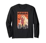Goldendoodle Doodzilla Design graphique Manche Longue