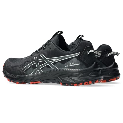 ASICS Men's Gel-Venture 10 Running Shoes, 11, Black/Lake Grey