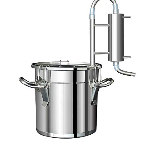 Still Spirits Kit Wine Making Kit Home Brew Distiller Stainless Steel for Water Alcohol Oil Boiler (20L/5Cal)