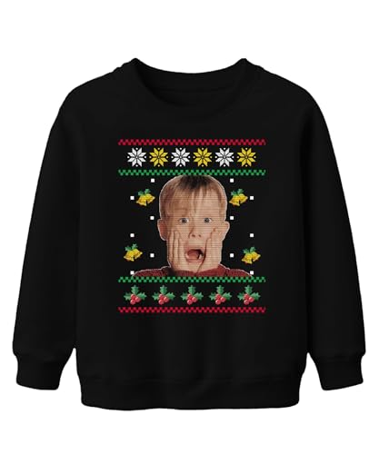 Kevin Allein Zuhause Ugly Christmas Sweater Weihnachten Unisex Kinder...