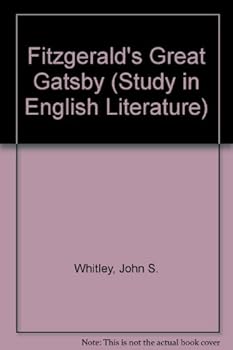 Hardcover F. Scott Fitzgerald, The great Gatsby (Studies in English literature ; no. 60) Book