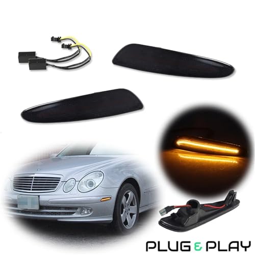 Feux de position latéraux LED Mercedes W211 E320 E500 E55 AMG 03-06