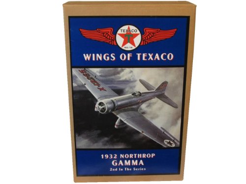 Wings of Texaco 1932 Northrop Gamma Airplane Coin Bank -2nd In The Series