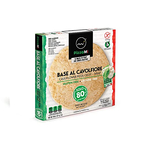 Pizzami Pizzami Cauliflower Pizza Base 25Cm Lactose Free Gluten Free 190g - Frozen 190 g