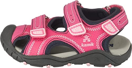 Kamik Girls' SEATURTLE2 Sandal, Pink, 8 M US Toddler | Image 1