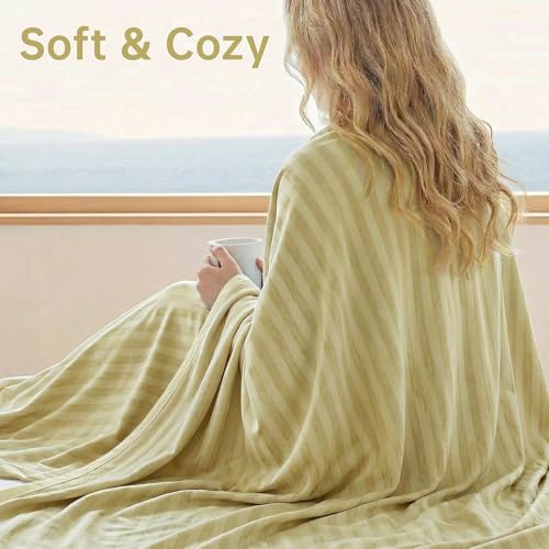 Image of Guohaoi Cooling Blanket for Hot Sleepers and Night Sweats 60 inchx90 inch Full Size