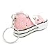 Favorict Canvas Mini Sneaker Shoe Keychain Keyring (Pack 12, Assort Color)