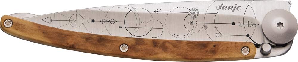 Deejo Tattoo Linerlock 37g Geometric
