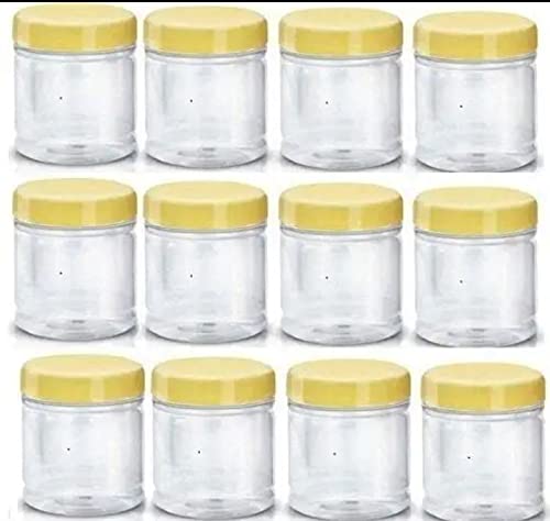 Y. S. Traders Plastic Containers - 100 ml, 12 Pieces, Clear (100 ml) (B09N1J5GM1) Amazon Price History, Amazon Price Tracker