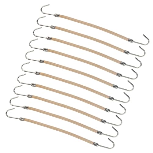 Juego de 10 ganchos elásticos para peinar el pelo, simples y prácticos, coleteros coloridos para el pelo, corbatas, adornos para el pelo, ganchos para nudos