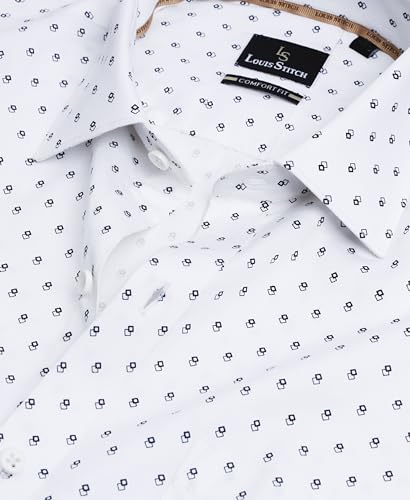 Image of LOUIS STITCH Men's Cotton Regular Fit Shirt (ST-S1(26))