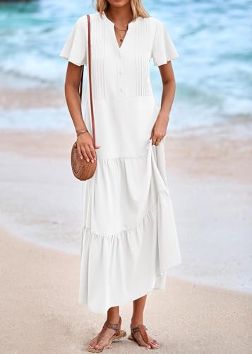 Image of KIRUNDO Summer Maxi Dresses for Women 2026