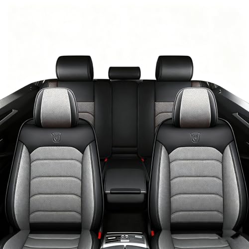 ➤【VESTIBILITÀ SPECIALE】Coprisedili Auto adatta alla maggior parte dei veicoli. Il retro è rinforzato con materiale antiscivolo per garantire una vestibilità sicura senza compromettere la funzionalità di airbag, cinture di sicurezza o sedile.