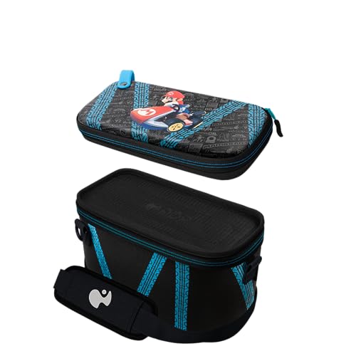 PDP Funda nocturna GLOW Mario Kart Drift Overnight Case Nintendo Switch