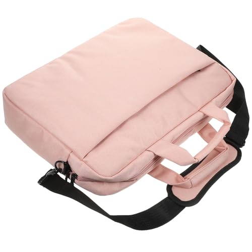 Bolso para laptop 15.6" rosa protector acolchado portátil miniatura 1