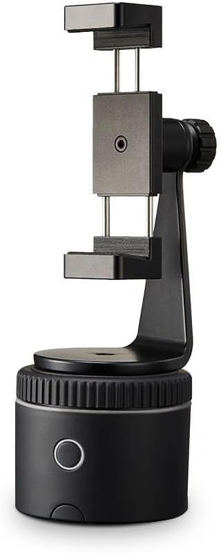 Image of Pivo Equestrian Starter Pack Auto Tracking Phone Holder, Face, Body & Horse Tracker, 360 Rotation, 6 Speed, Stand for Video Recording (Black)