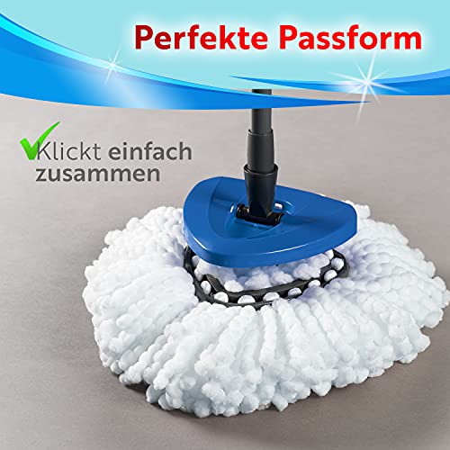 BEIGOLD® 2er Set Wischmob Ersatzkopf für Vileda EasyWring & Clean - Extra robust - Wischmopp Aufsatz mit extra dichter und weicher Struktur für besonders saubere Wisch Ergebnisse – Bild 3