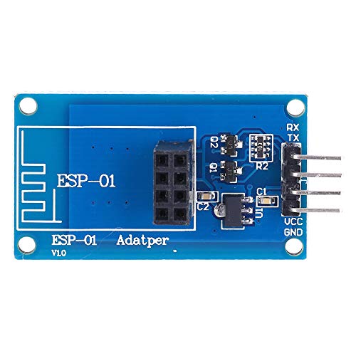 2Pcs/Set ESP8266 Adapter Module, Serial Port ESP-01 Adapter Module Transceiver Transparent Module 3.3V/5V