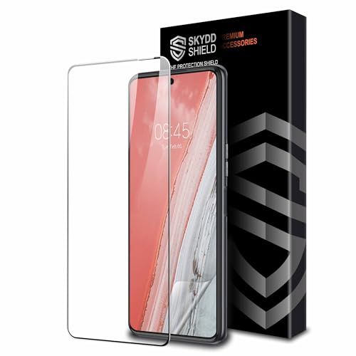 Image of Military-Grade Gorilla Tempered Glass For Tecno Spark 8 Pro (6.8 Inch) With Installation Kit | Edge to Edge Coverage | Black