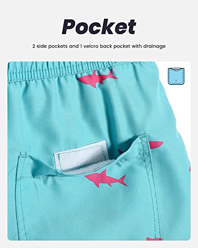 Image of maamgic Mens Swim Trunks Quick Dry Swim Shorts with Mesh Lining Funny Swimwear Bathing Suits 7inch