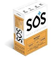 SOS Hydration Electrolyte Powder Drink Mix Packets | Daily Hydration & Energy | Added Essential V...