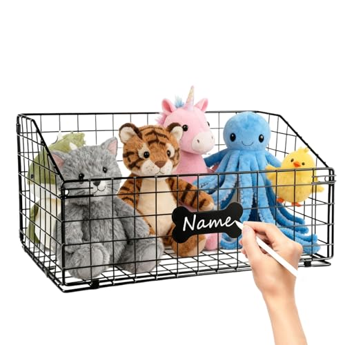 Panier de rangement métal pliable jouets chien durable