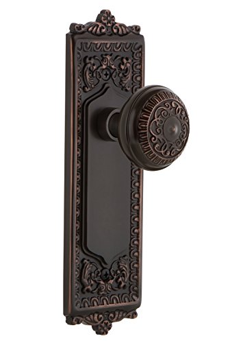 Nostalgic Warehouse 700555 Egg & Dart Plate Single Dummy Egg & Dart Door Knob in Timeless Bronze Nostalgic Warehouse 700555 Egg & Dart Plate Single Dummy Egg & Dart Door Knob in Timeless Bronze