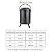 YDBMY Thermal Beverage Dispenser with Tap, Commercial Catering Urn for Hot Chocolate Coffee Milk Mulled Wine, Hot Water Dispenser for Home Party Picnic, Keep Warm for 6 Hours,9.5L