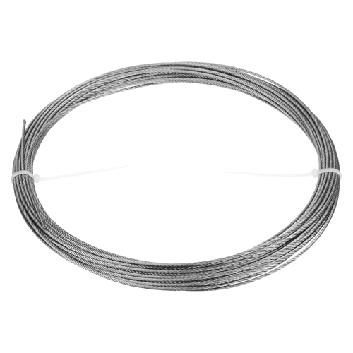 Câble métallique de 2 mm en acier inoxydable pour créer une balustrade de terrasse épurée