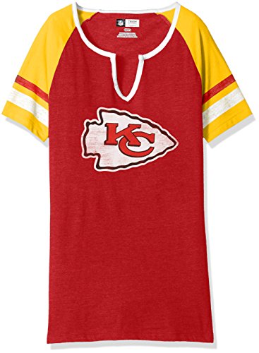 NFL Sweet Game Short Sleeve Raglan Fashion Top