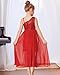 GRACE KARIN Tween Girls Sequin Formal Dress Birthday Party Pageant Sparkle Fancy Wedding Guest Fashion Dresses Size 10 Red