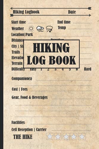 Hiking Log Book: Hiking Journal Trail Log Book All-Weather | Hiking Journal With Prompts To Write In | Hiker's Journal | Record All Your Hikes image 2