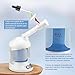 Imagen de Cuidado personal limpieza iónica al vapor máquina y pelo vapor hidratante cara vapor aparato máquina de desintoxicación