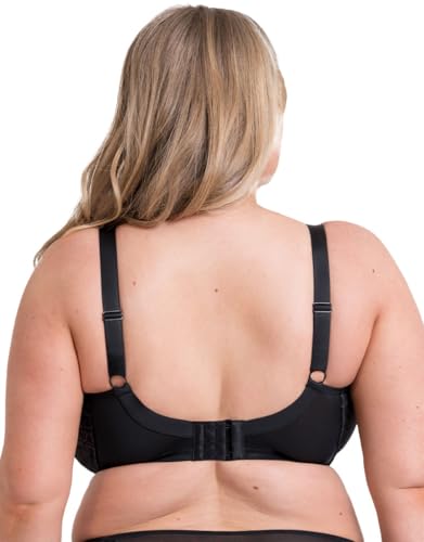 Curvy Kate Lovelace Full Cup Side Support Bra Black/Taupe 38DD - Image 4