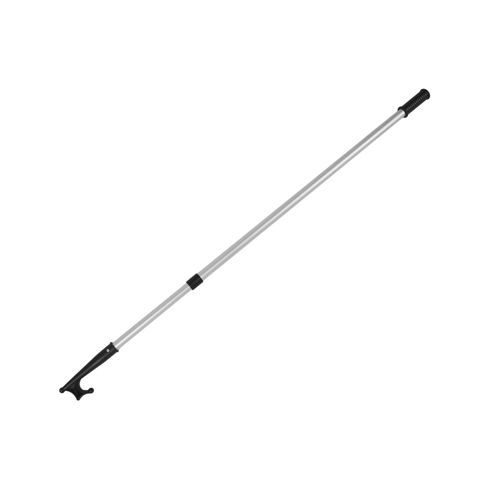 Teleskopowy Hak do łodzi, Antypoślizgowy Ergonomiczny Uchwyt, Regulowany Lekki Aluminiowy Hak do łodzi Morskich na Jachcie Okrętowym z Materiałem Aluminiowym (2 kroki: