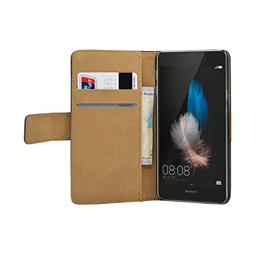 Membrane Huawei P8 Lite Custodia Portafoglio Nero