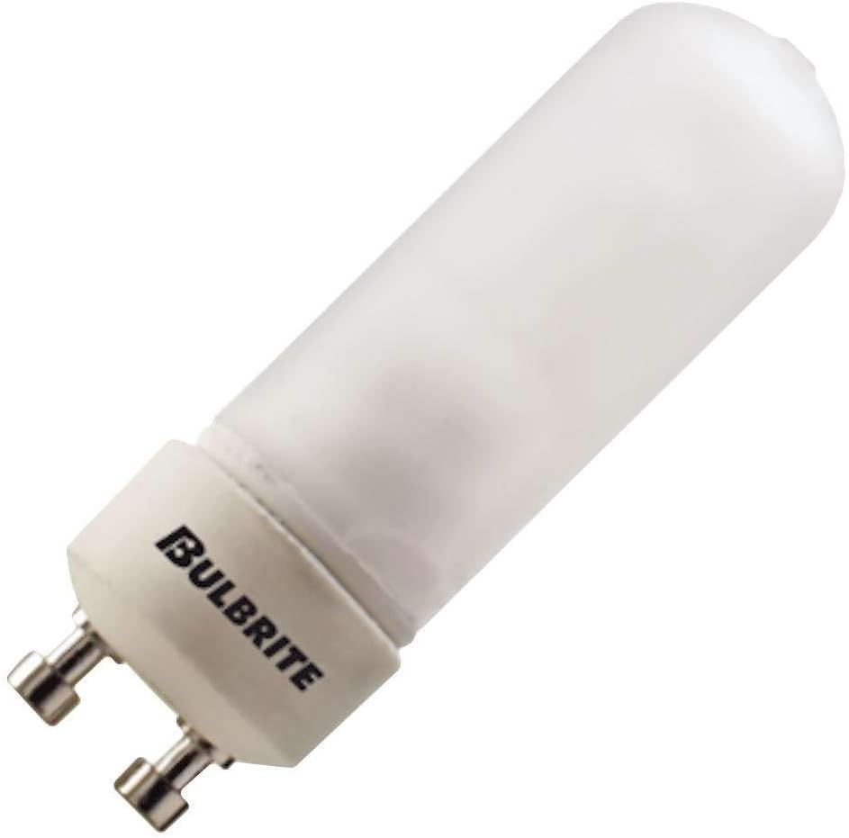 Bulbrite Q35FR/GU10 120-Volt Halogen DJD Type Tubular GU10 Bulb, Frosted, 35-Watt