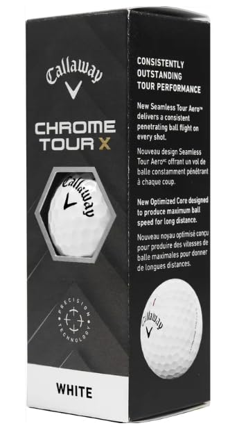 2024 Callaway Golf Chrome Tour X Custom Logo Golf Balls