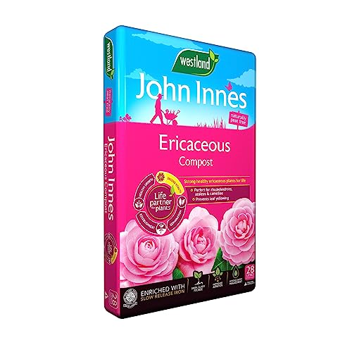 28L John Innes Ericaceous Compost - Gardening Soils for Outdoor and Indoor Planting - Small to Large Plants - Promotes Rooting and Plant Health