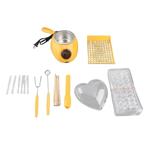 Set mini fondue para derretir chocolate eléctrico Zerodis miniatura 6