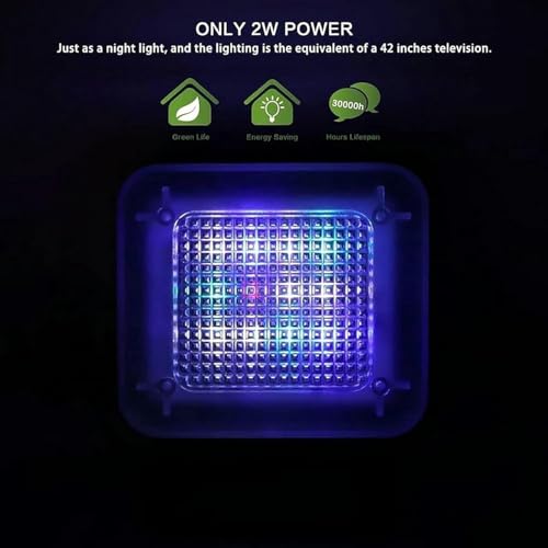 Televisión falsa con ángulo ajustable y sensor de luz nocturna integrado 3