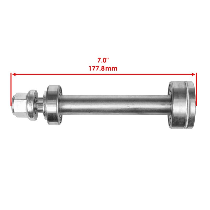 #US Replacement Parts 2 Spindle Shaft Bearing Nut for Husqvarna LTH120 LTH125 LTH130 LTH145 532137646 (diep#1725-03732)