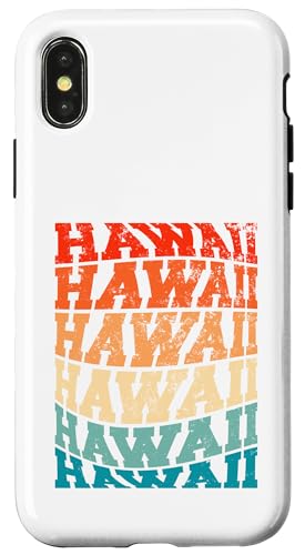 Hülle für iPhone X/XS Hawaii Wave Design seit 1959