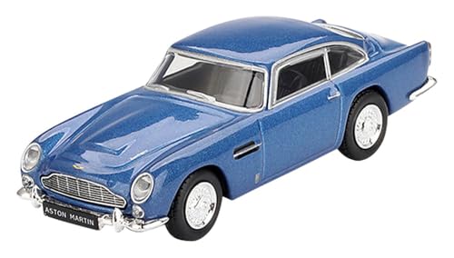 Mini GT 1:64 Aston Martin DB5 Azul Sierra miniatura 1