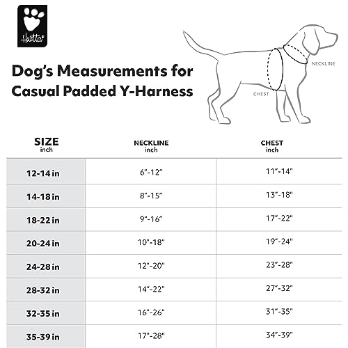 Hurtta Casual Y-Geschirr ECO Komfortables nachhaltiges Hundegeschirr (Cinnamon, 30-35 cm)