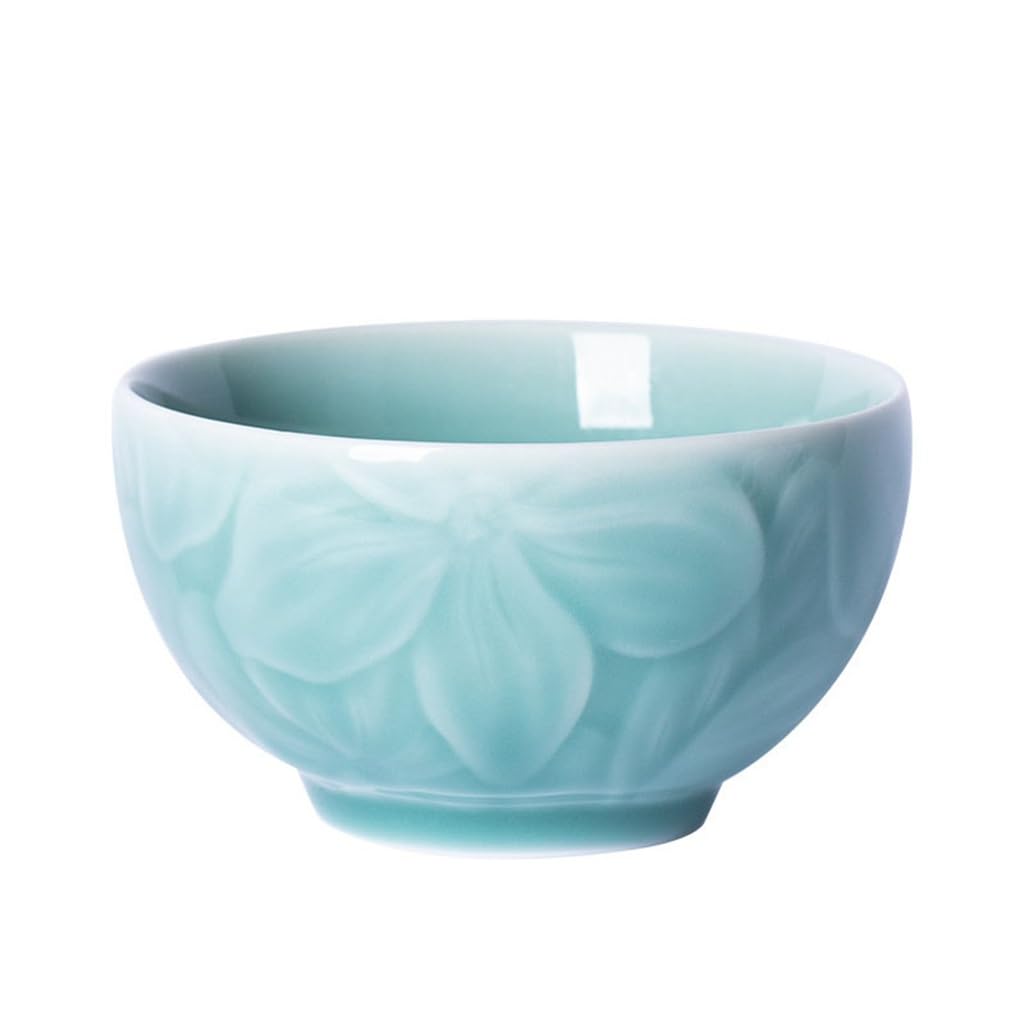 Vaisselle chinoise bol en céramique céladon petit bol à soupe et bol à riz 4.5 pouces