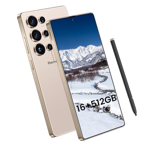 VSQAOF I25 Ultra Smartphone: 16GB RAM, 512GB Storage, 7000mAh Battery, 6.99" Display, Android 14, Built-in Stylus - Ultimate Performance & Power (Desert Titanium)