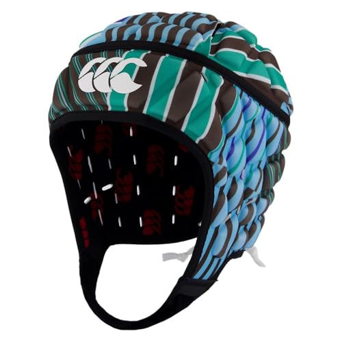 Canterbury Adult Unisex Uglies Raze Headguard Headguards, Emerald Green-Multi, L